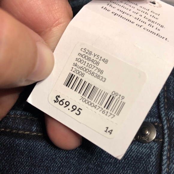 NWT Lane Bryant High Rise Jegging 1196 - Picture 7 of 9